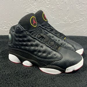 🏀 Nike AIR JORDAN 13 Retro Playoff GS Black Red Bred Size 6Y DJ3003-062 - EUC